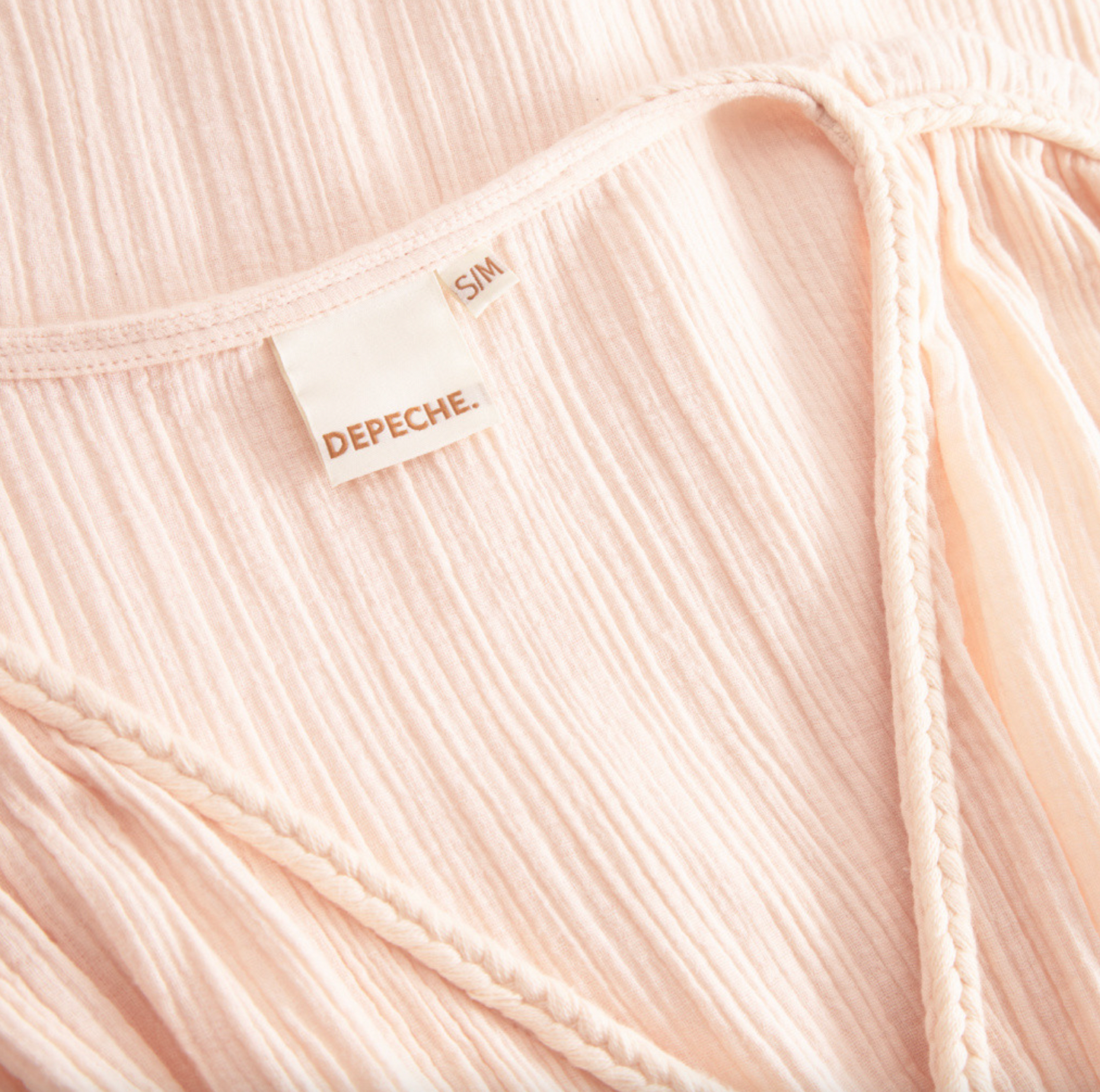 Sommerkjole - Soft peach