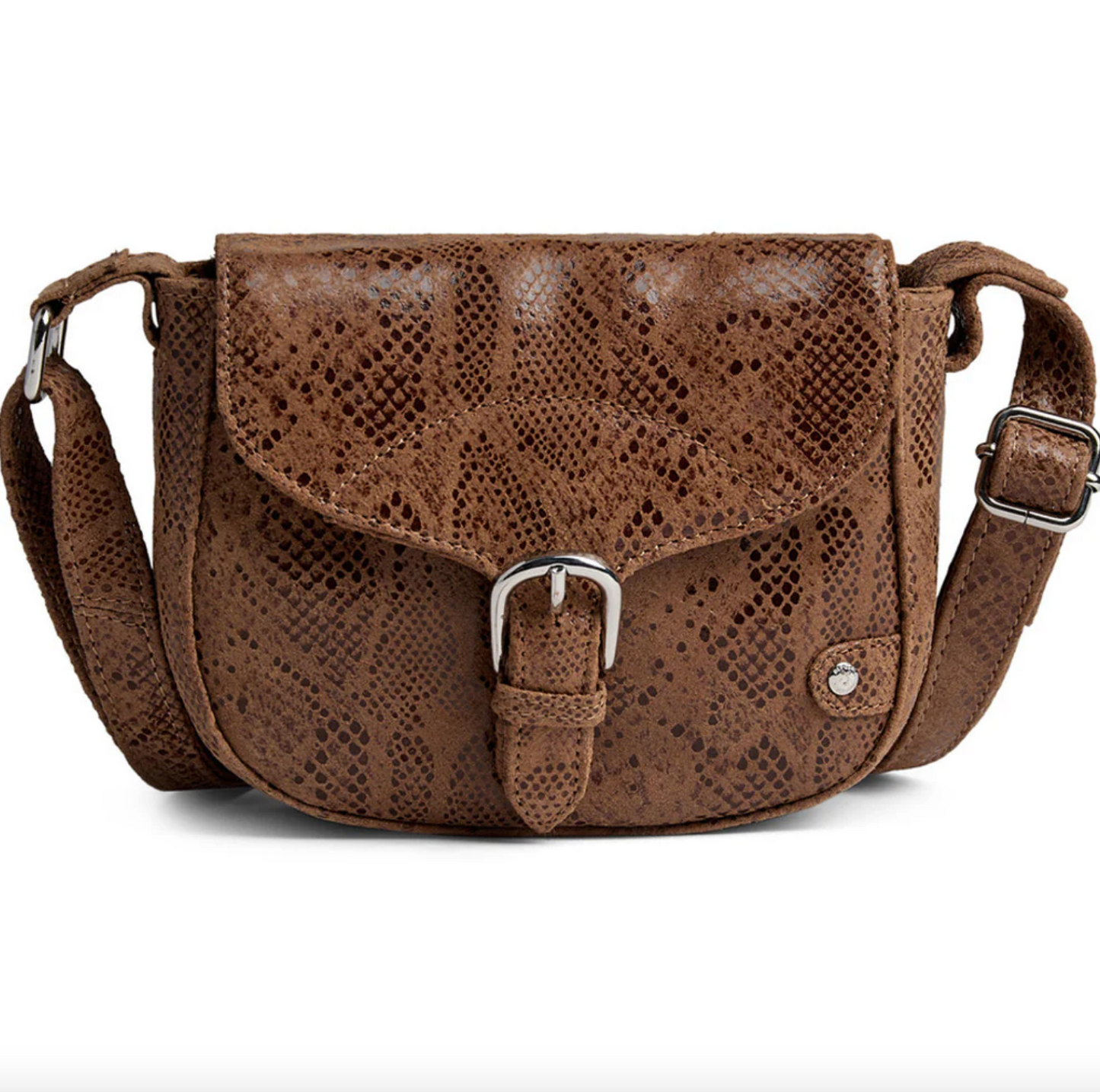 Crossbody Aura Snake - Camel