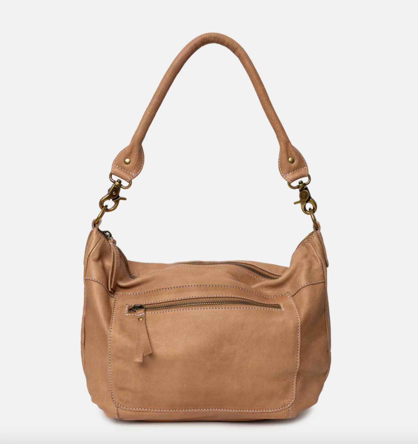 Skuldertaske Naomi small - Taupe