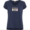 T-shirt - Blue Ananas