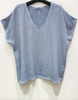 T-shirt Cozy hørmix - Jeans