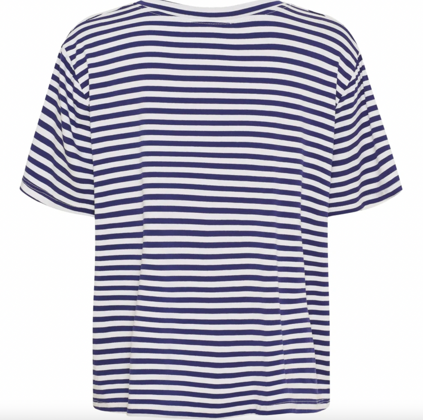 T-shirt Navy strib