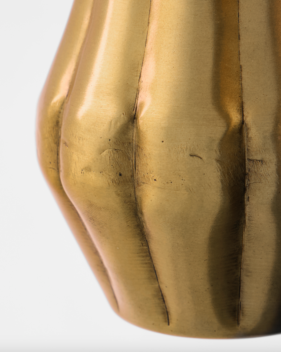 Vase - Gylden Aluminium