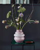 Vase Rosa mundblæst