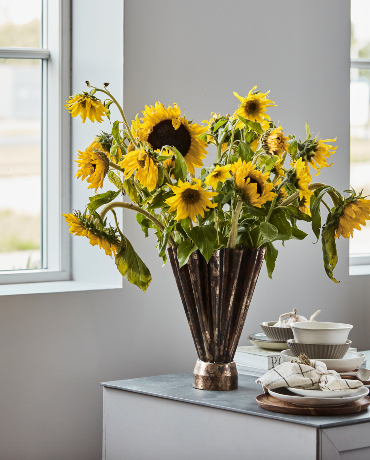 Vase Antik brun