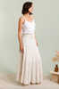 Nederdel Boheme cotton – S/M Beige
