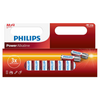 Batterier Philips - AA pakke med 12 stk