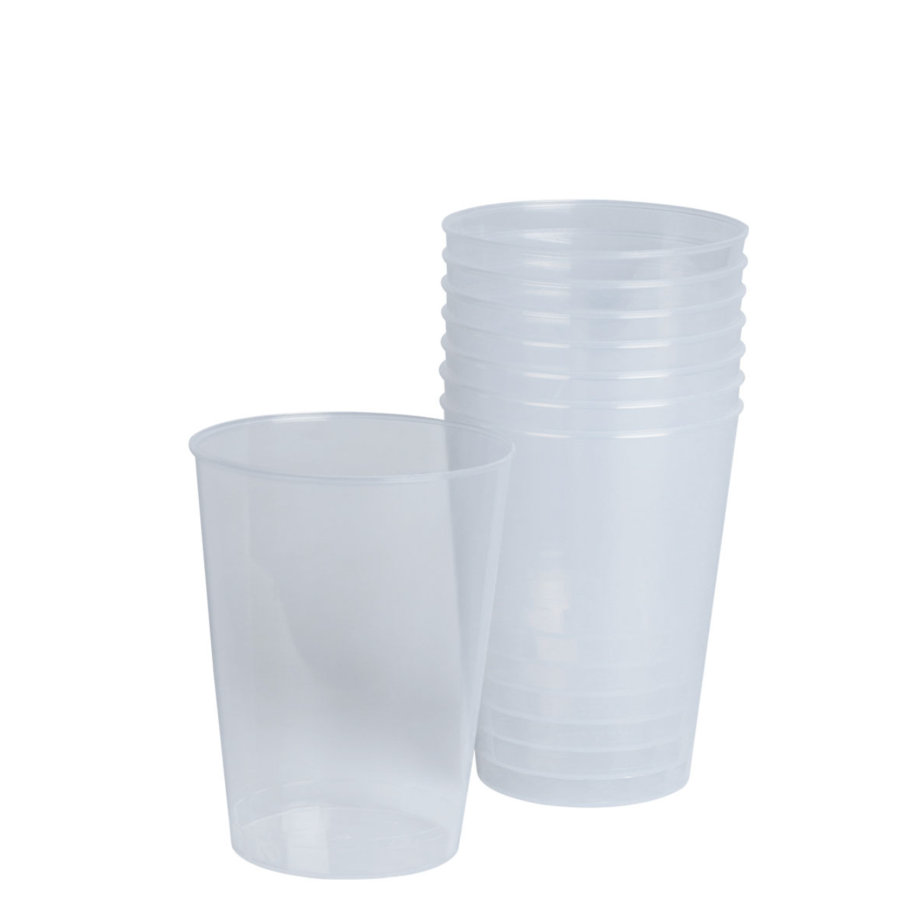 Genanvendelige ølglas 25 cl - 6stk.
