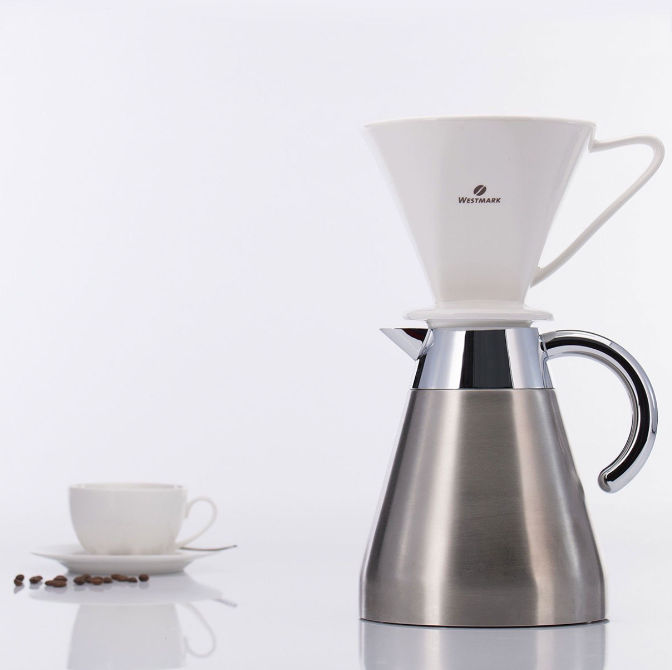 Kaffefilter i porcelæn