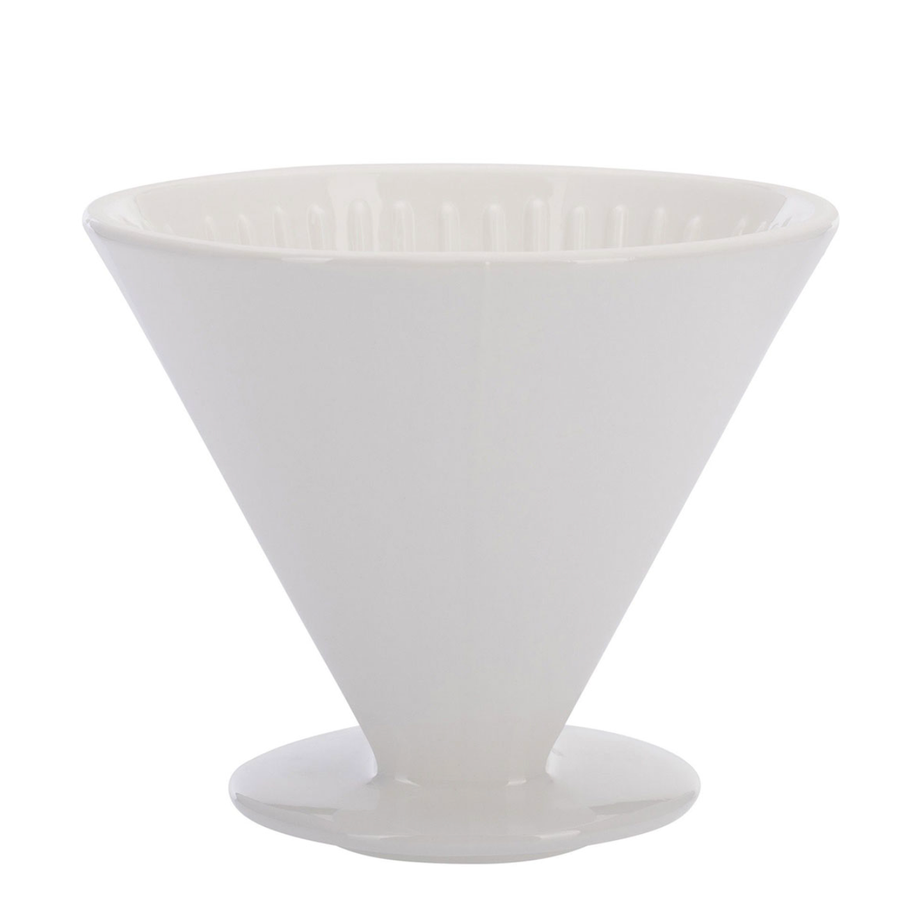 Kaffefilter i porcelæn