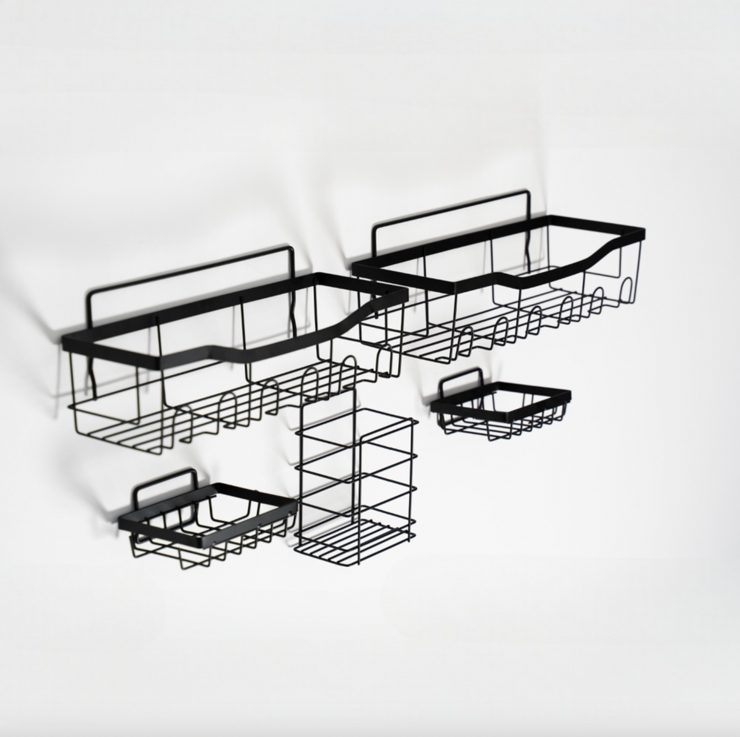 Badeophæng sæt m. 5 dele