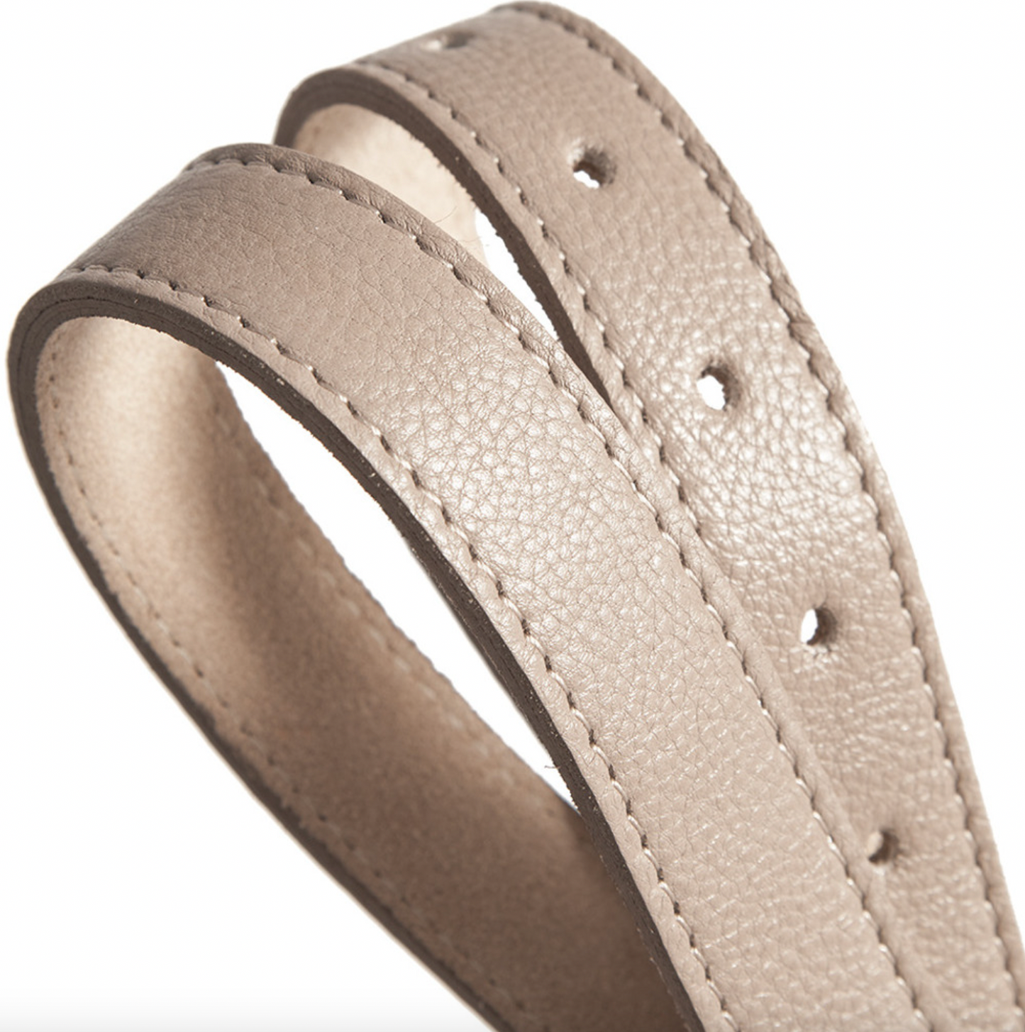 Bælte 3,5 cm - Dusty taupe
