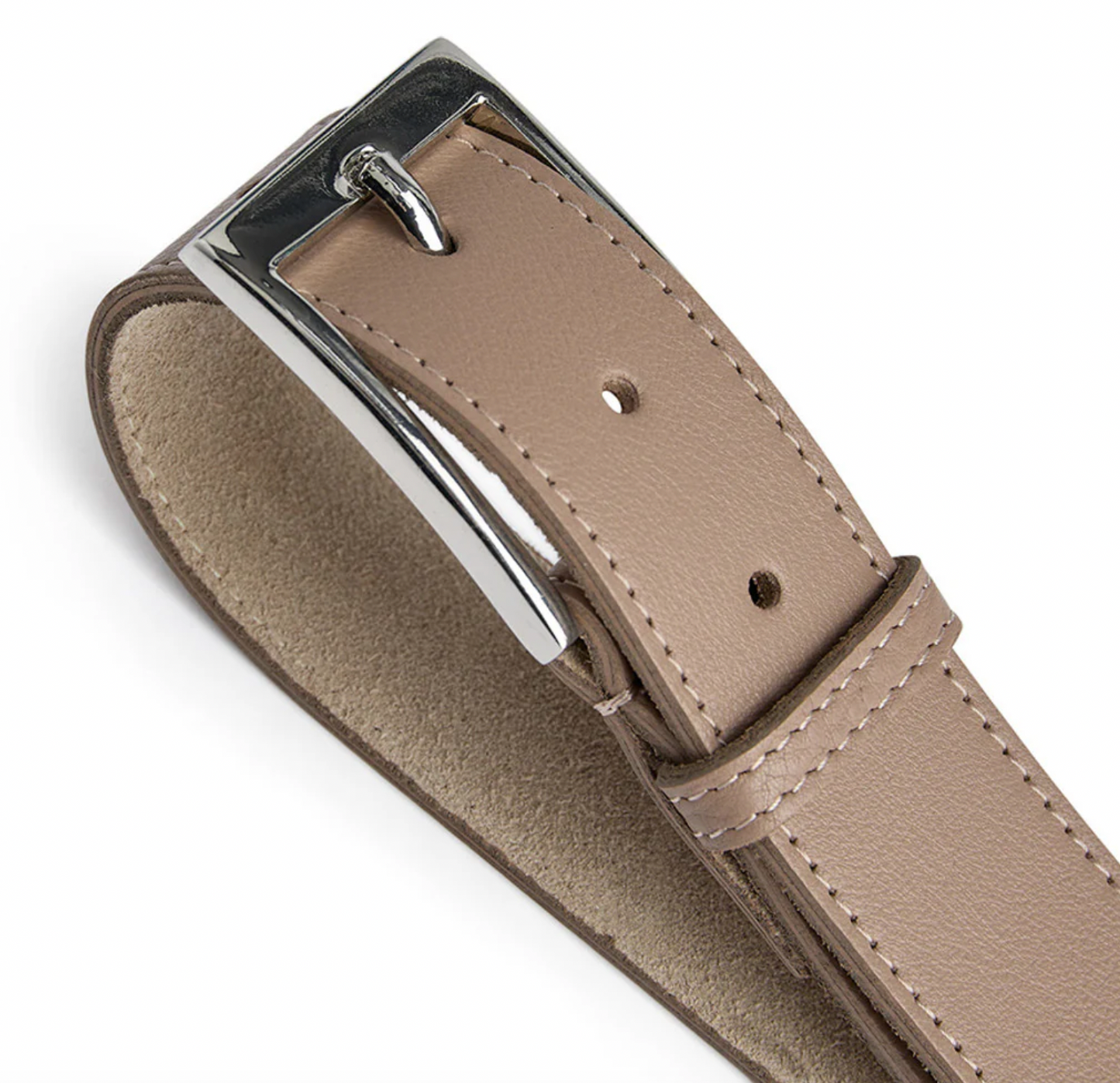 Bælte 3,5 cm - Dusty taupe