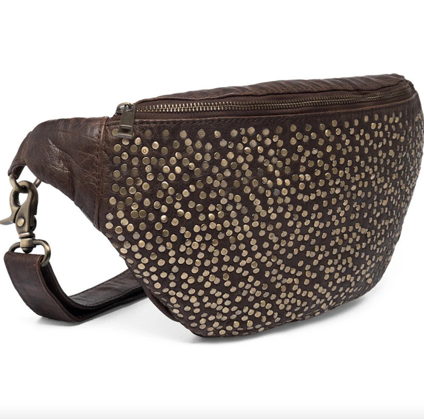 Bumbag Deluxe med nitter - Brown