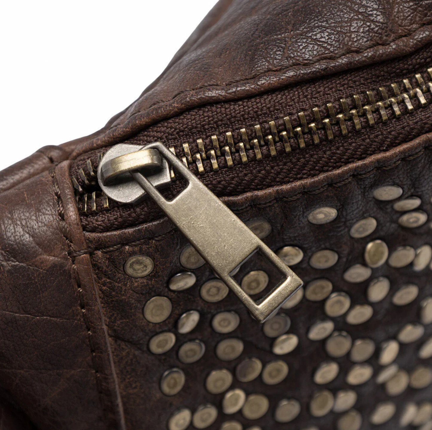 Bumbag Deluxe med nitter - Brown