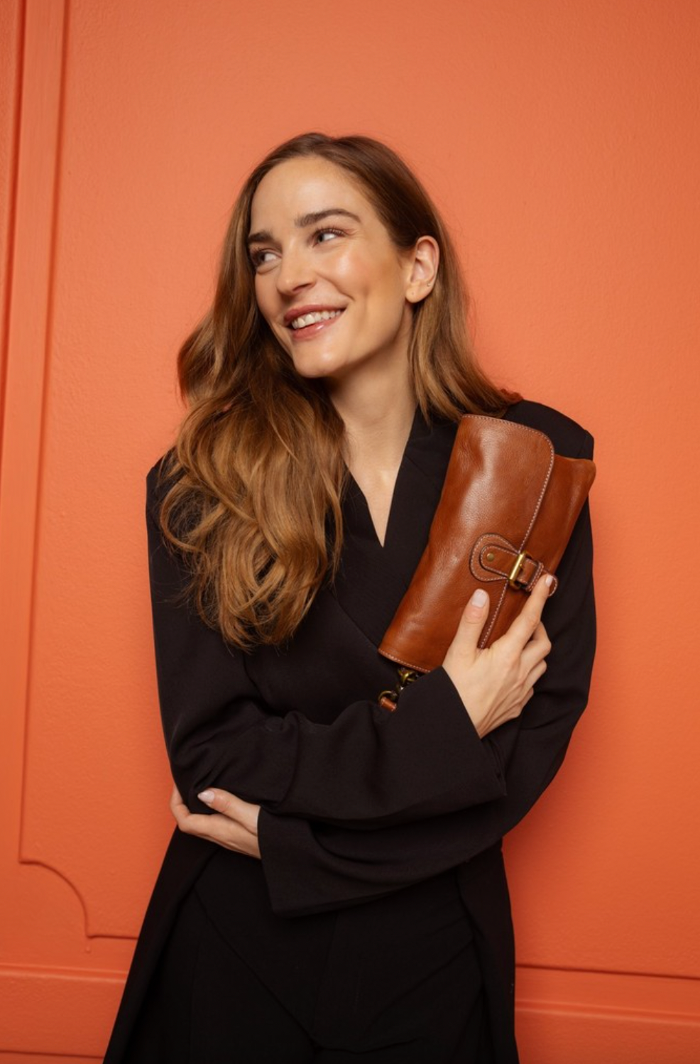 Clutch Jodi - Walnut
