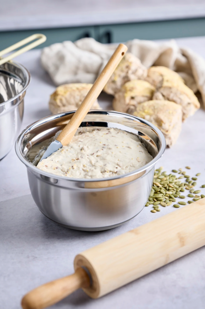 Skåle Rustfrit Stål - 3 stk.