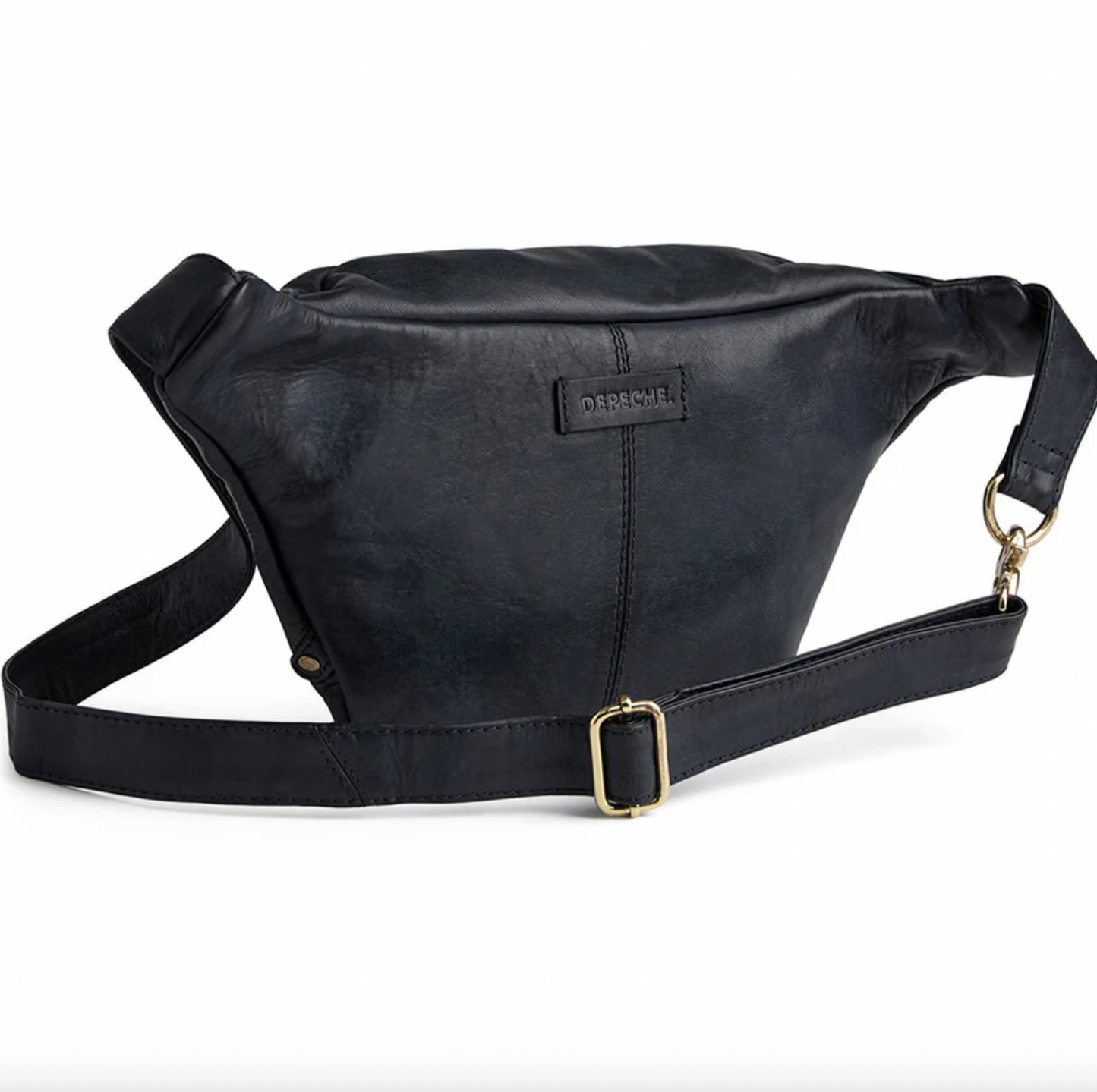 Cool Buffy Bumbag i smørblødt læder - Midnight Blue