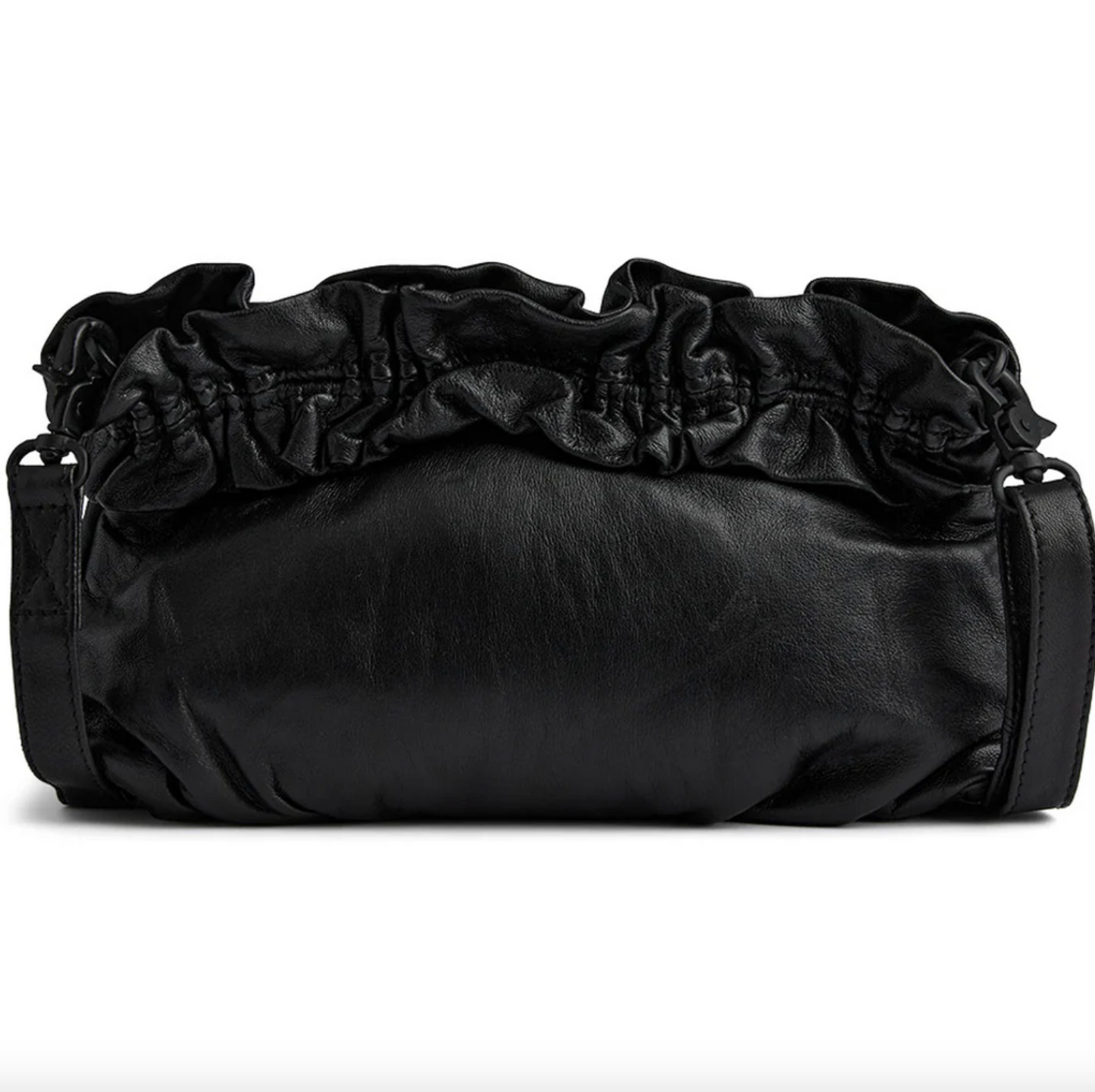 Clutch med flæser Nero