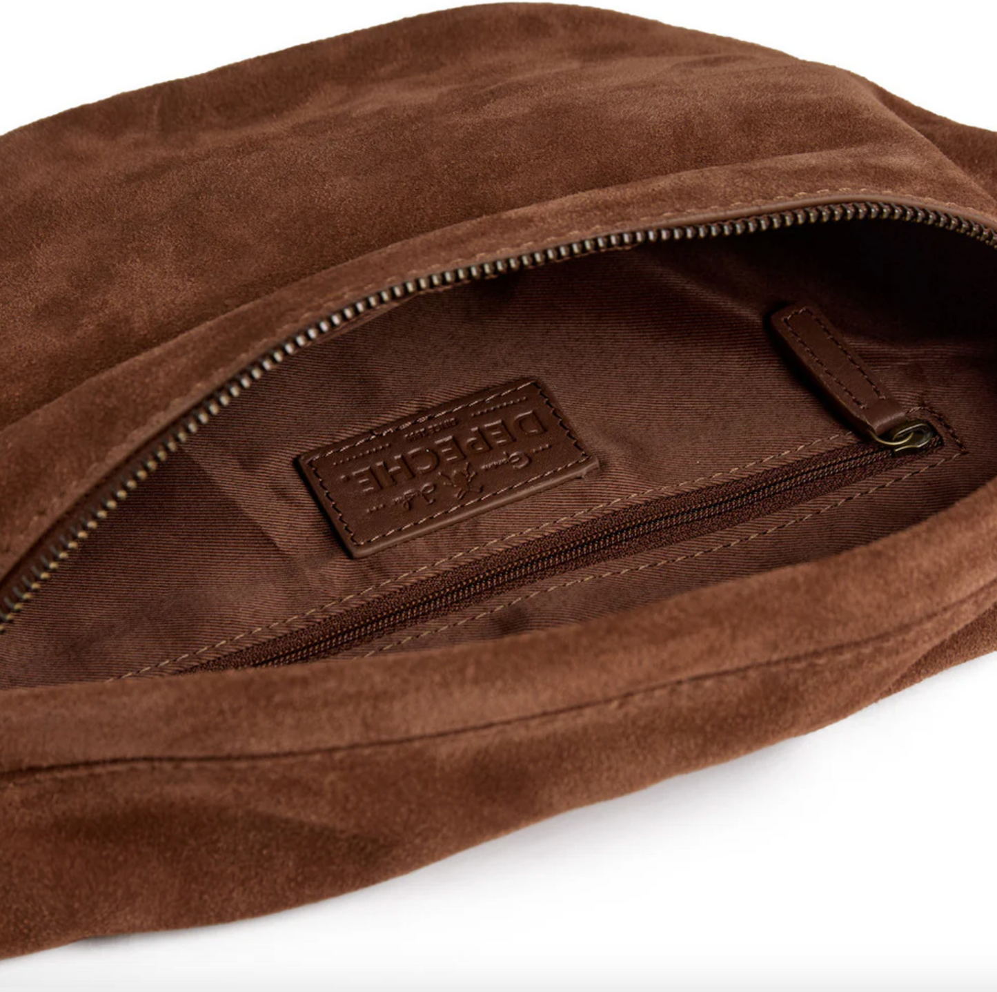 Smuk ruskindsbumbag - Cognac