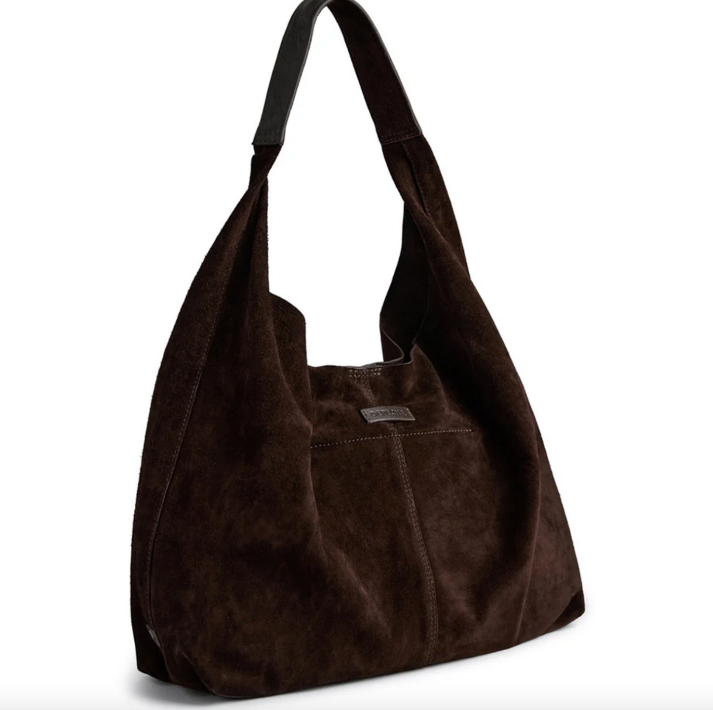 Shopper i blødt ruskind - Choko