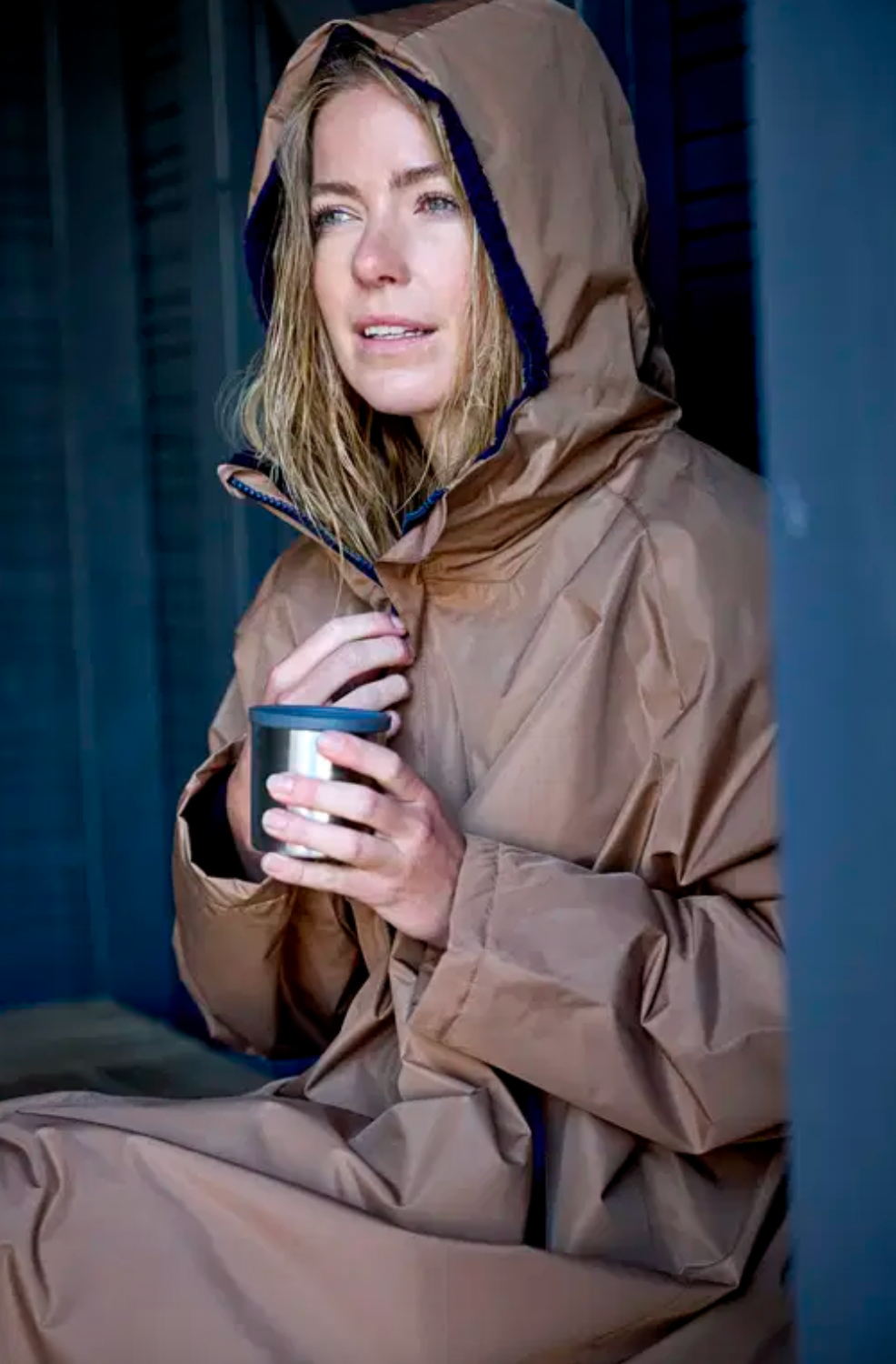 Södahl North Vinterbadekåbe -  Warm Taupe