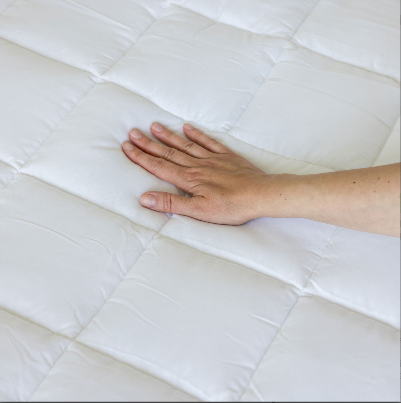 Tyngdedyne 140x200, 7kg - hvid