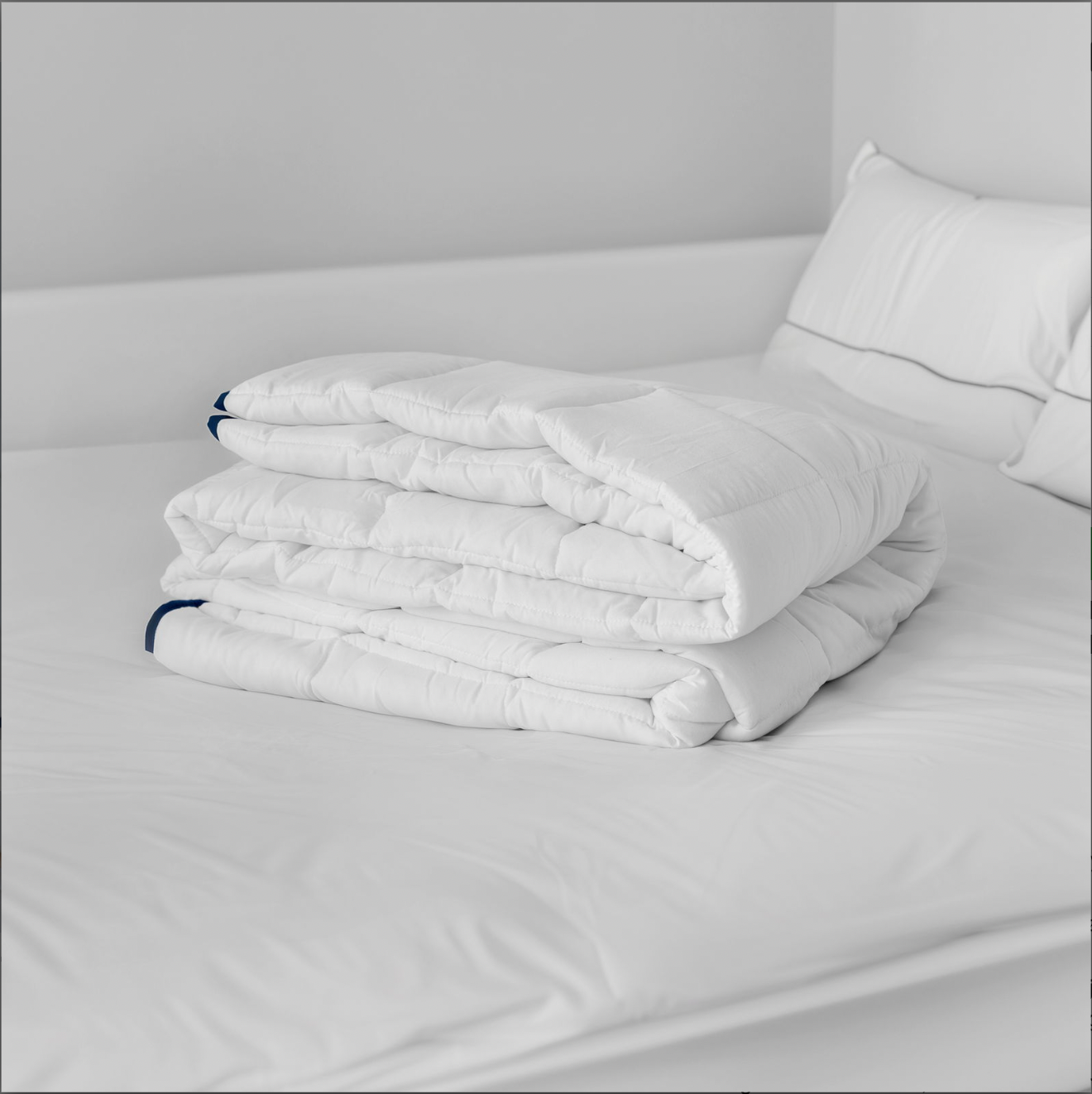 Tyngdedyne 140x200, 7kg - hvid