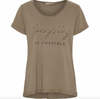 T-shirt Lillian - Fango