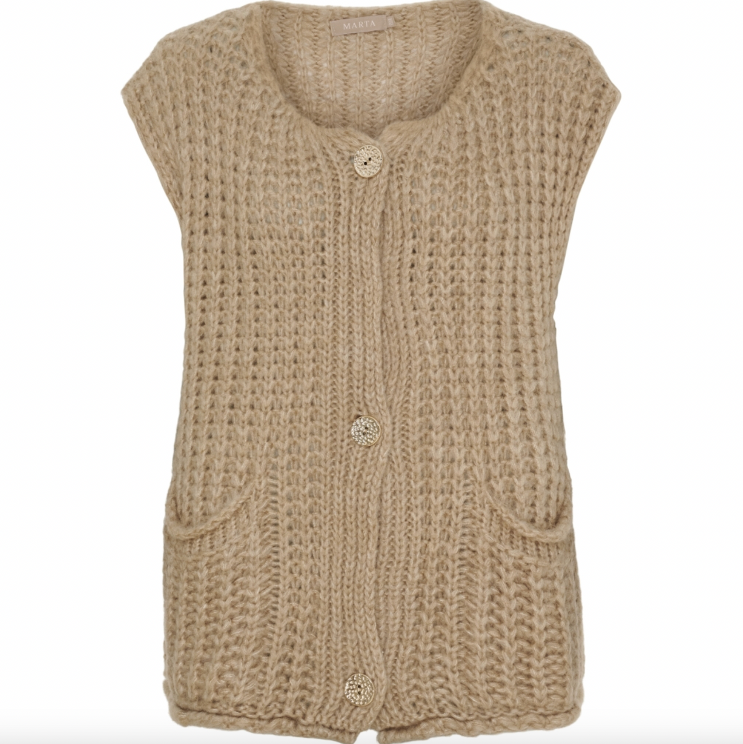 Vest Ruby beige