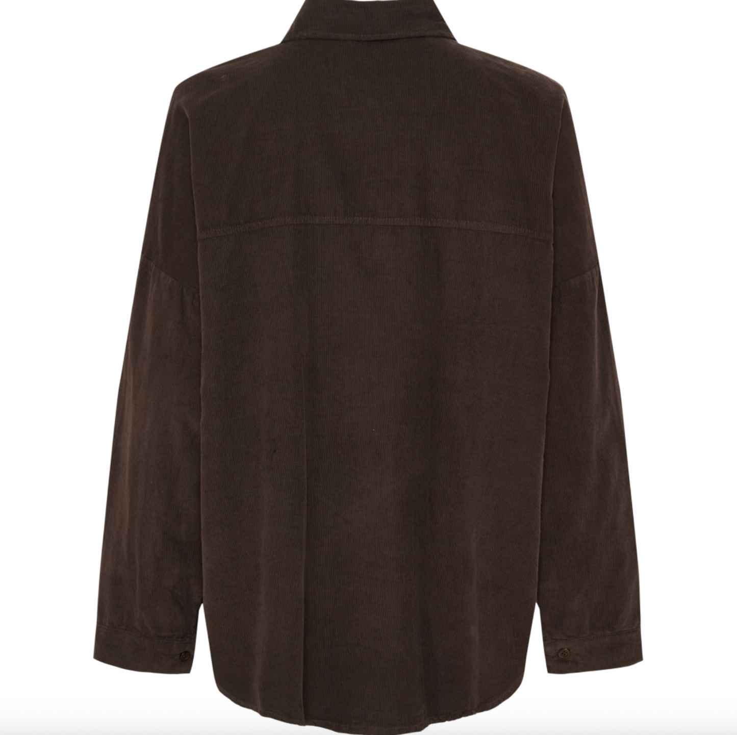 Skjorte baby fløjl - Brown