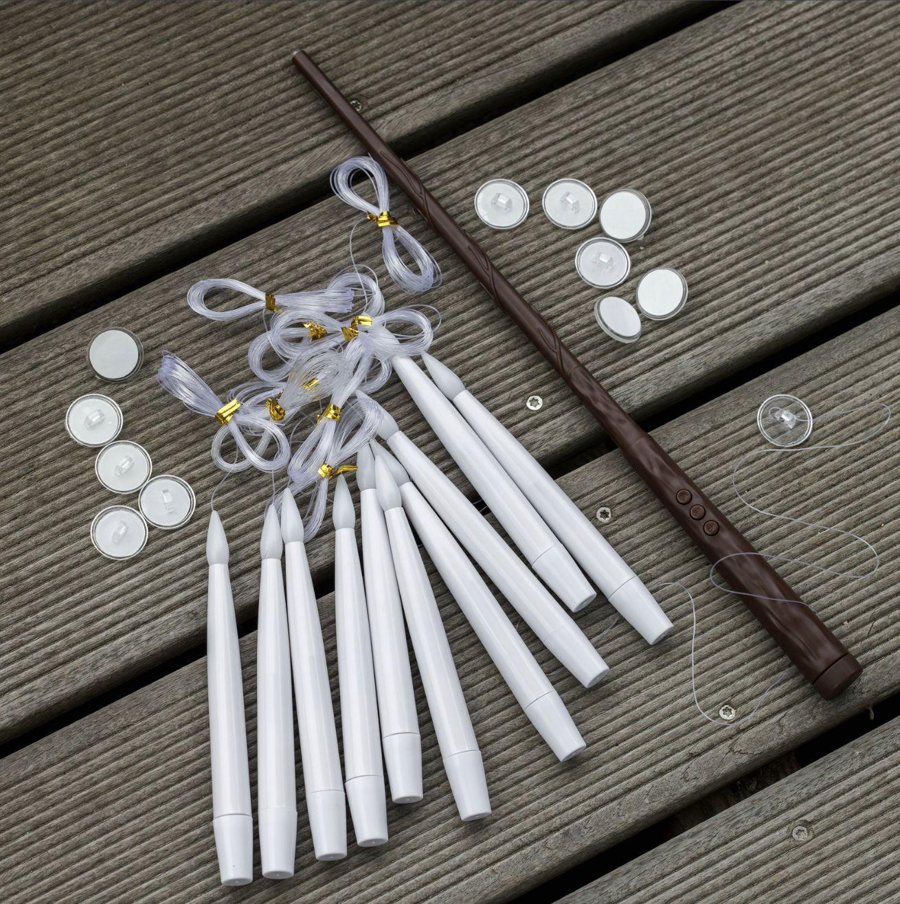 Svævende LED lys - 10 pak