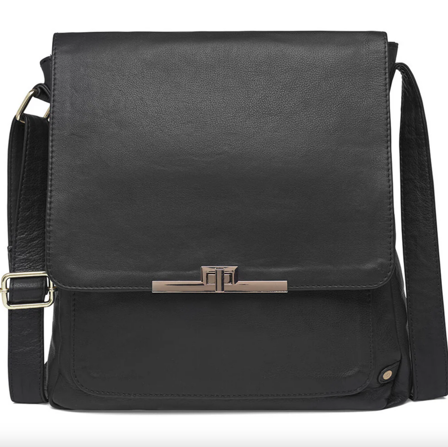 Elegant skuldertaske - Kalveskind