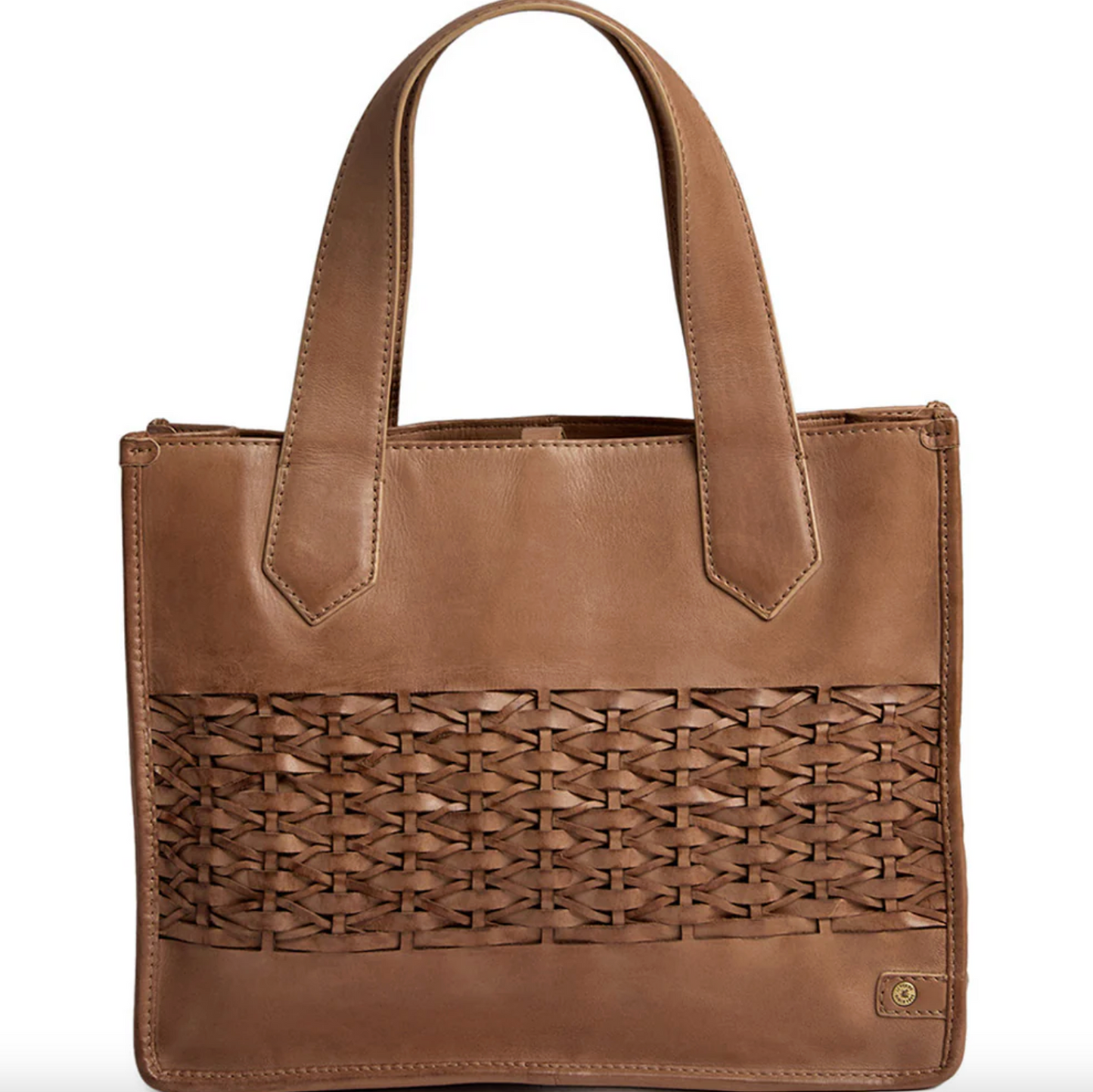 Elegant håndtaske - Camel