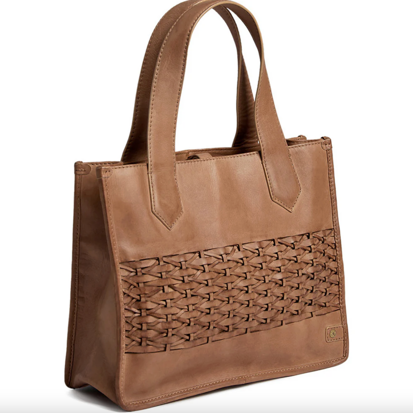 Elegant håndtaske - Camel