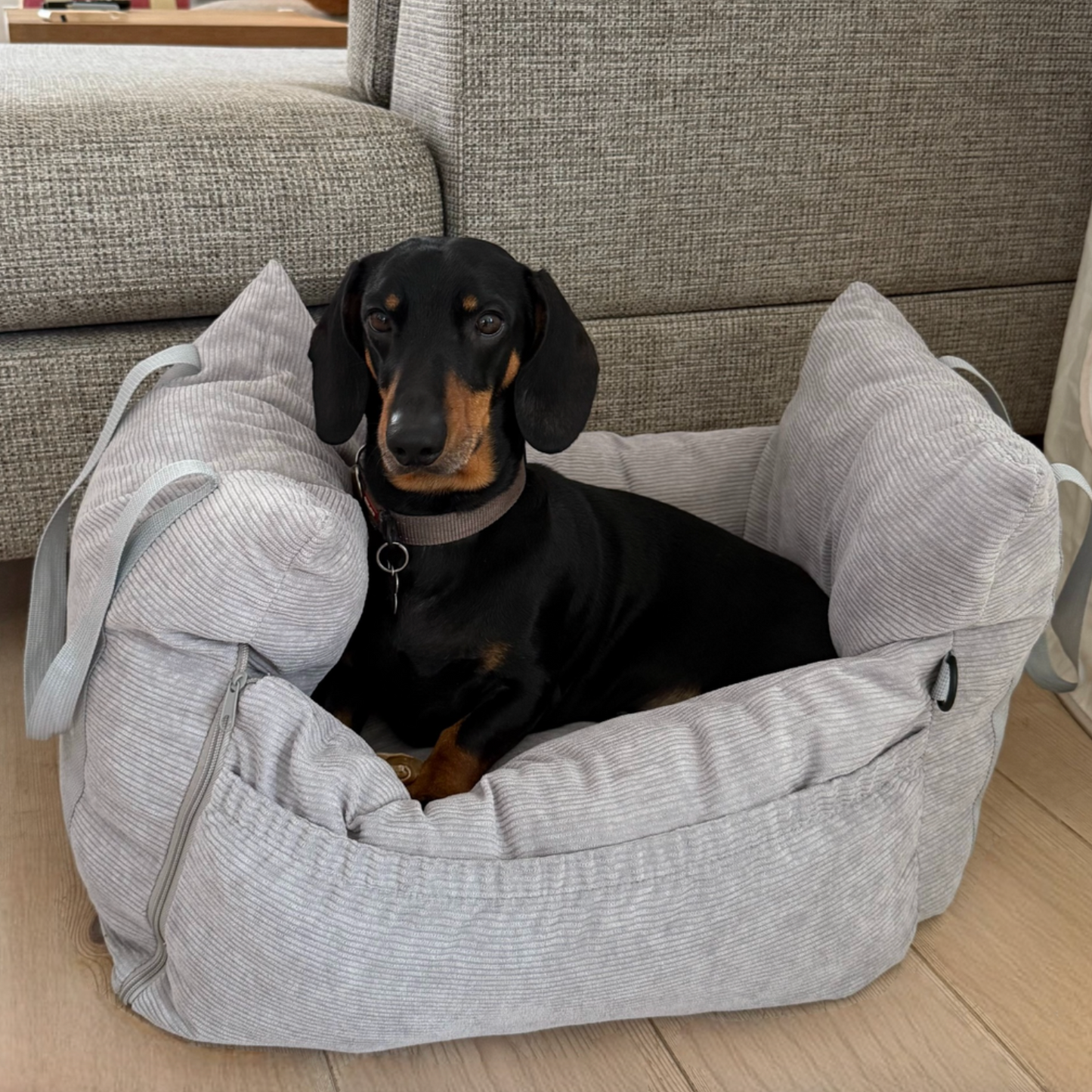 Hundekurv til bilsæde