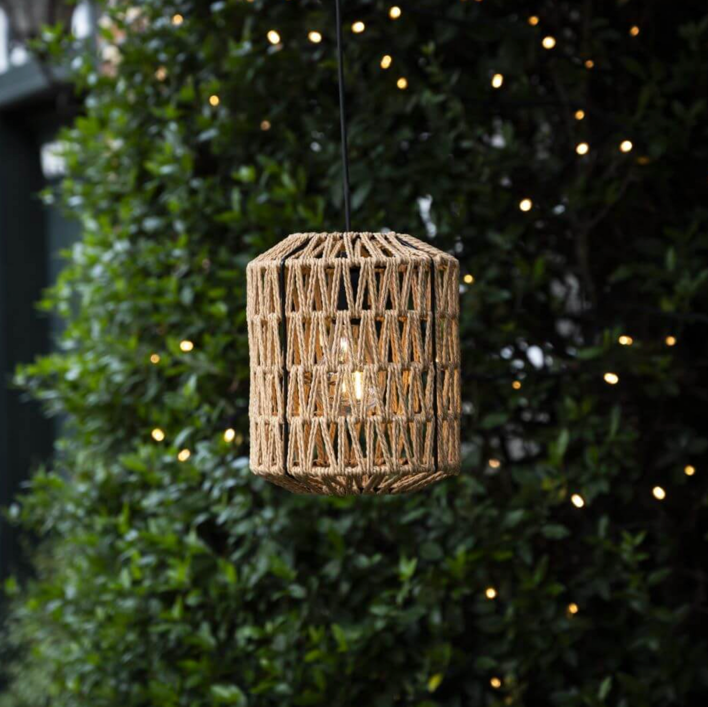 LED lampe til batterier m. Timerfunktion