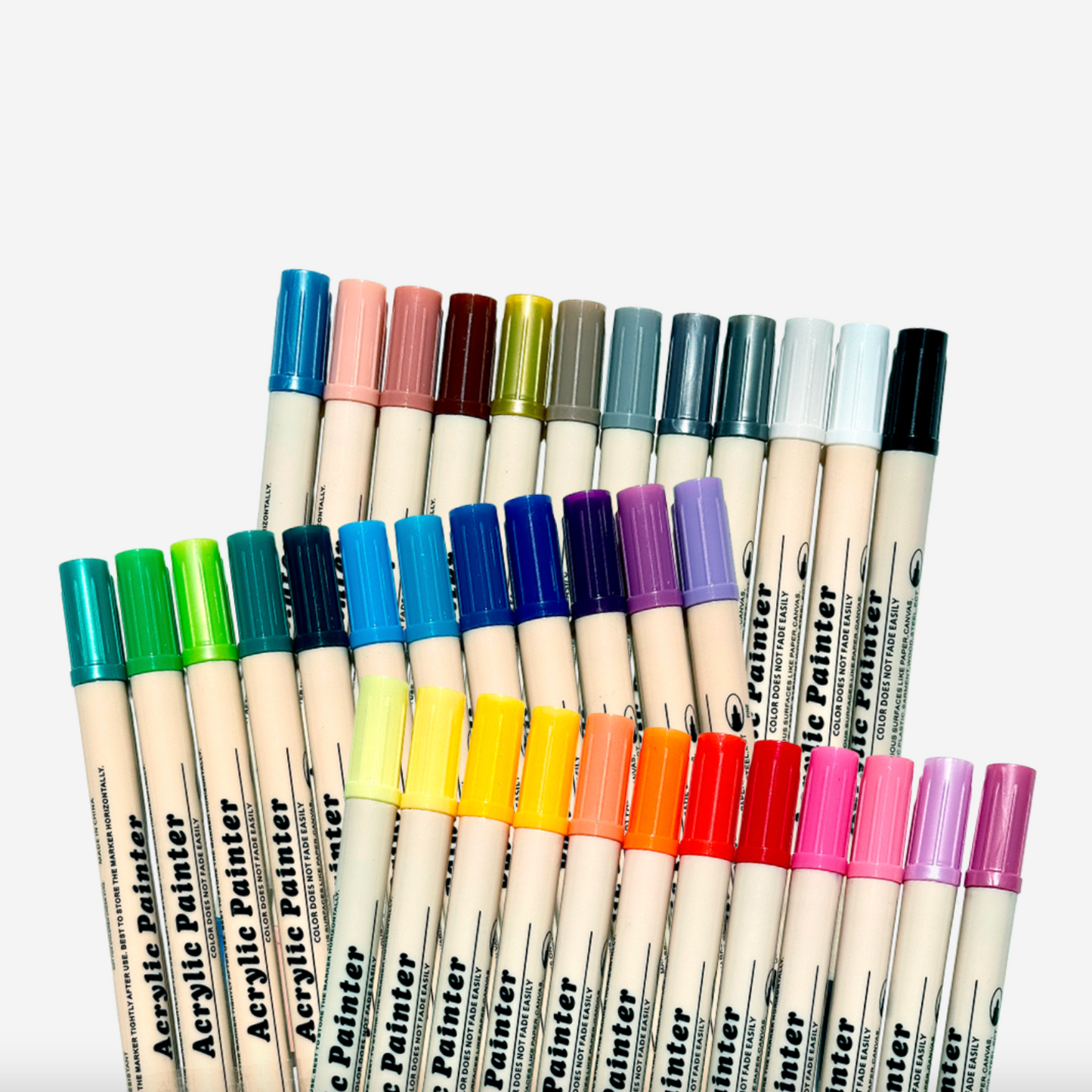 Tusser - Akryl Twinmarkers 36 stk.