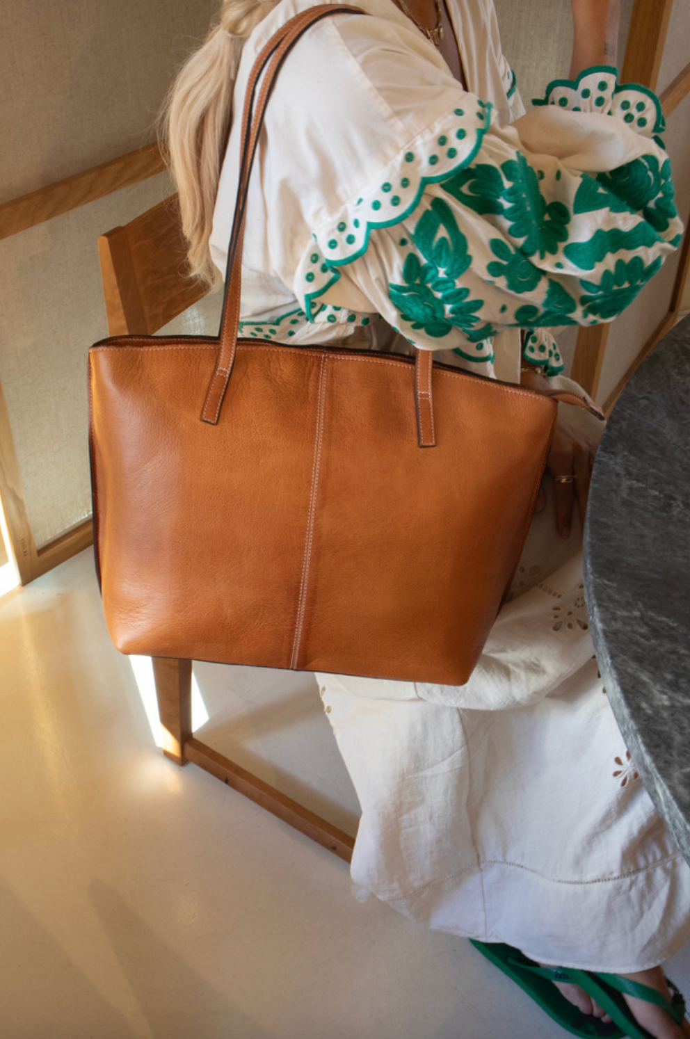Work Bag - Malou Cognac