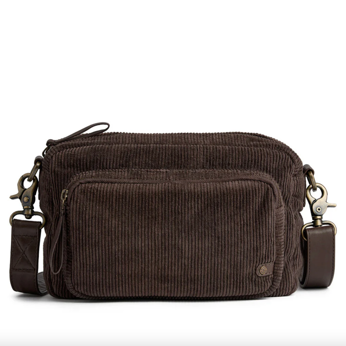 Crossbody Brown fløjl