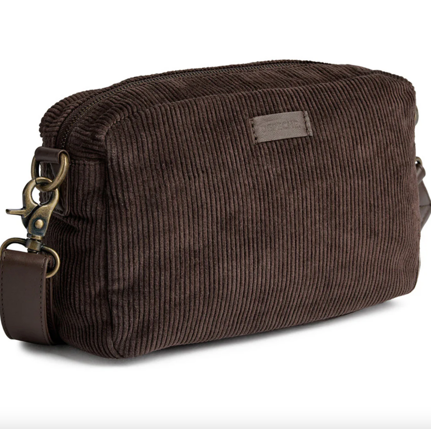 Crossbody Brown fløjl
