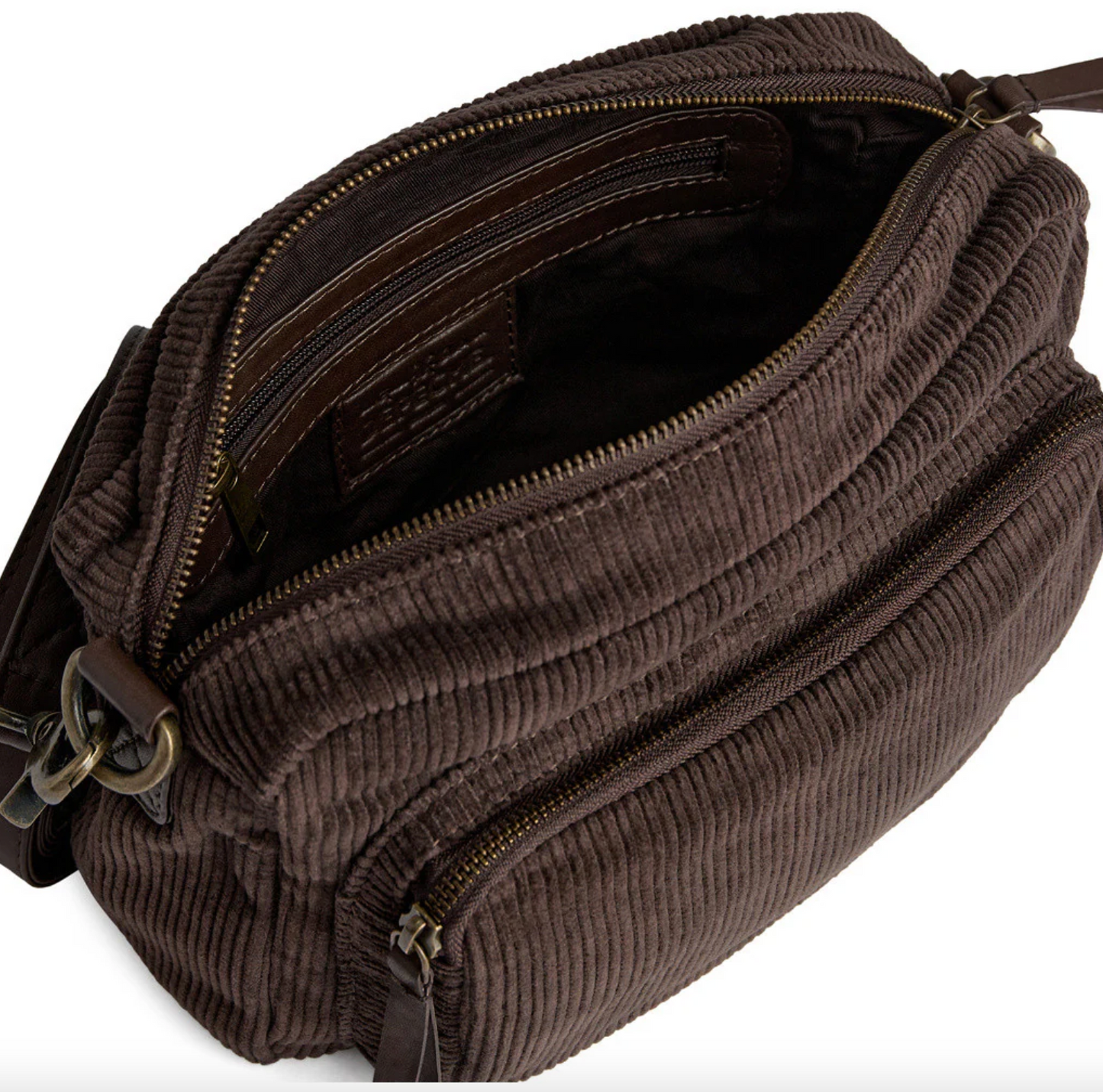 Crossbody Brown fløjl