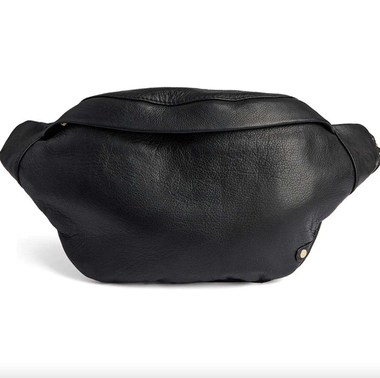 Bumbag med guldkæde på remmen