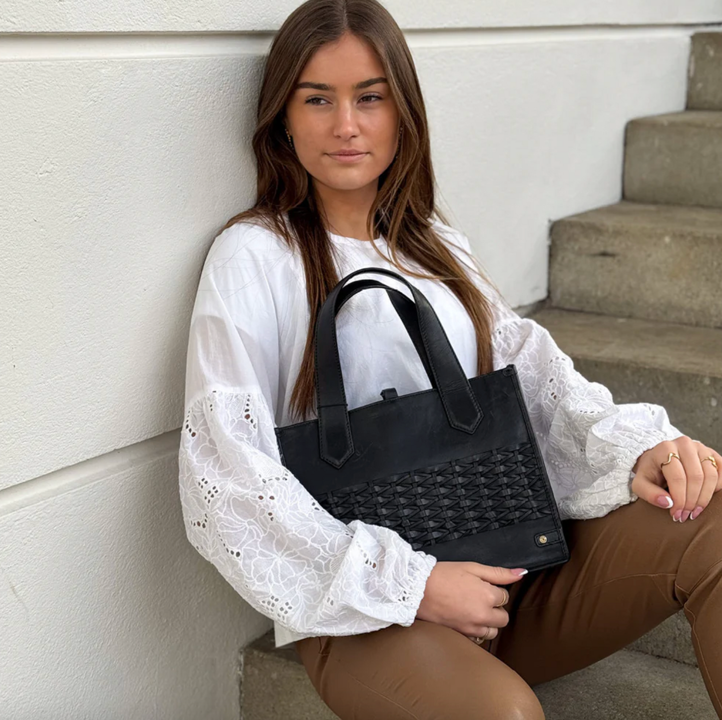Elegant håndtaske - Black