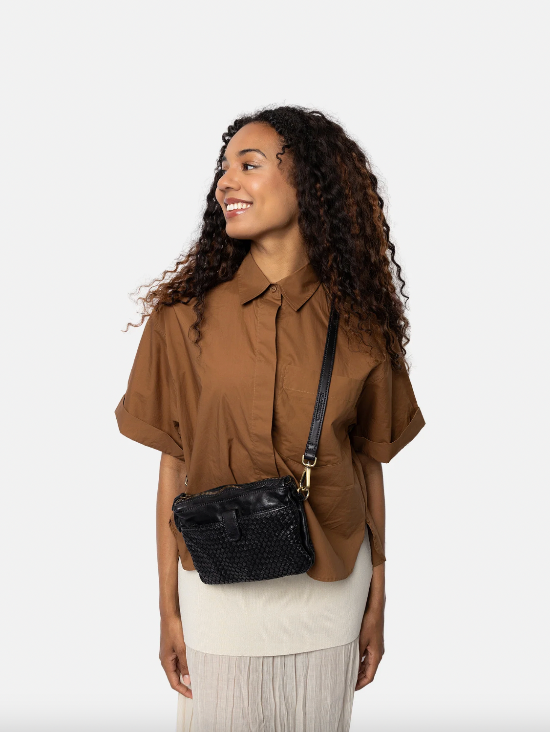 Crossover Marga - Black leather