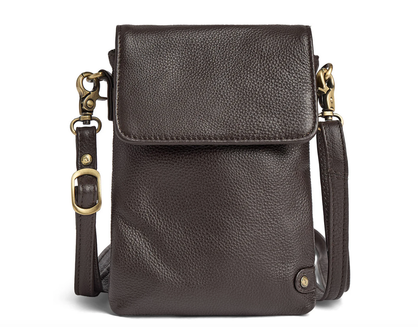 Mobiltaske Aura - Dark mocca