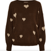Strik Clover Knit - Moro brown
