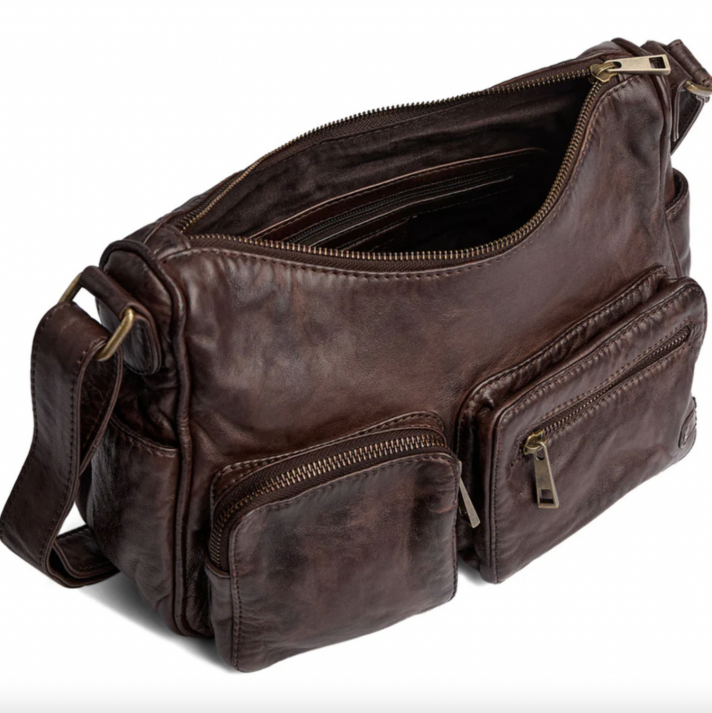 Skuldertaske Sienna - Winter brown
