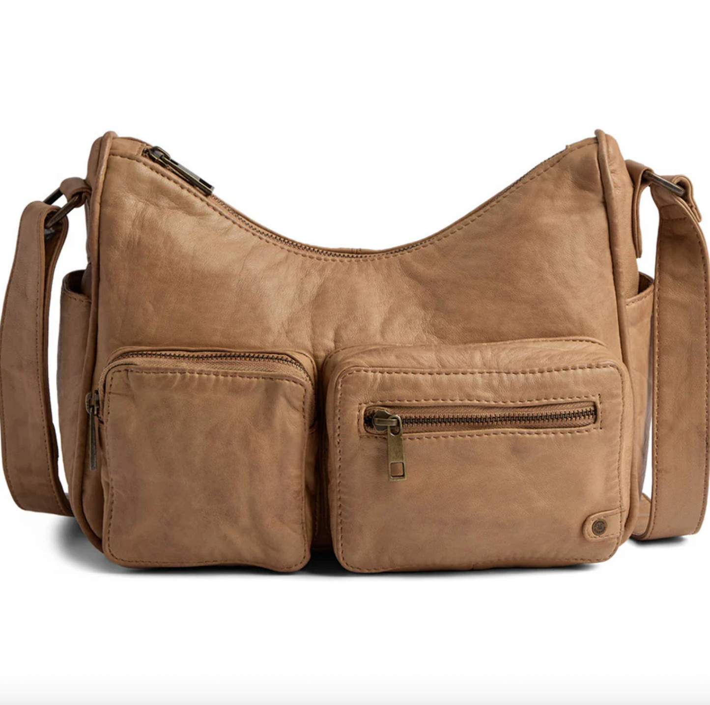 Skuldertaske Sienna - Camel