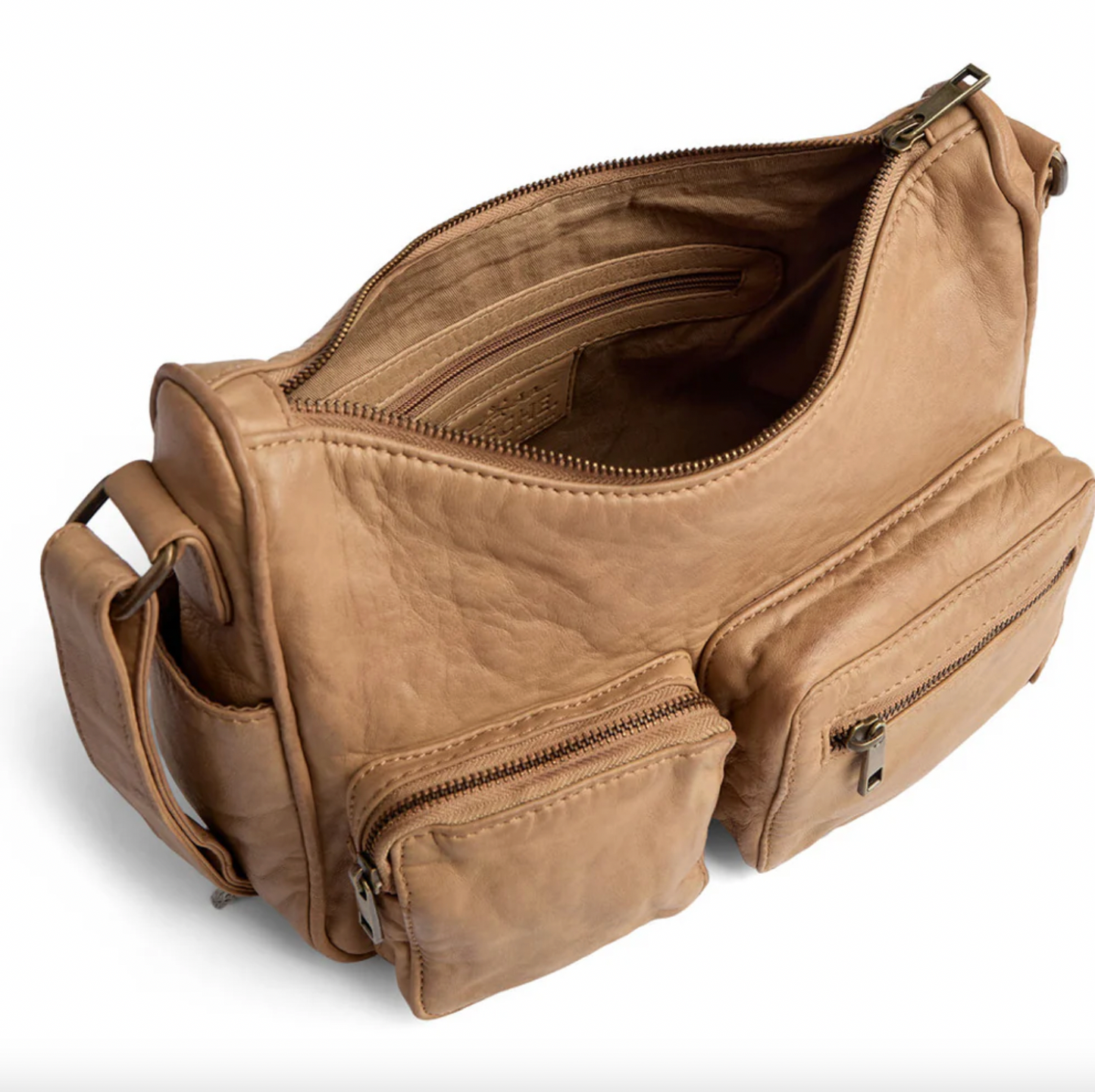 Skuldertaske Sienna - Camel